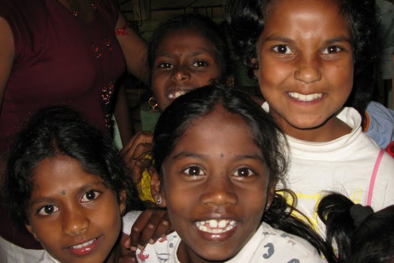 children in one of the children's clubs