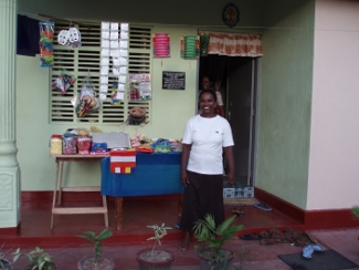 Community stall in Telwatta