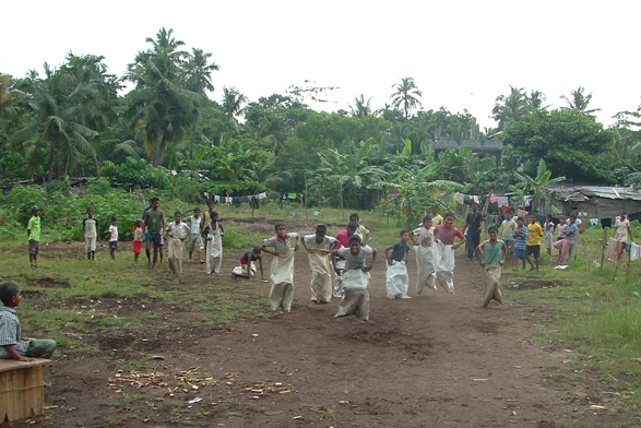 sack race