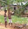 children and kite